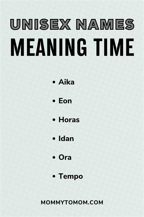 names that mean timekeeper|Iba pa.